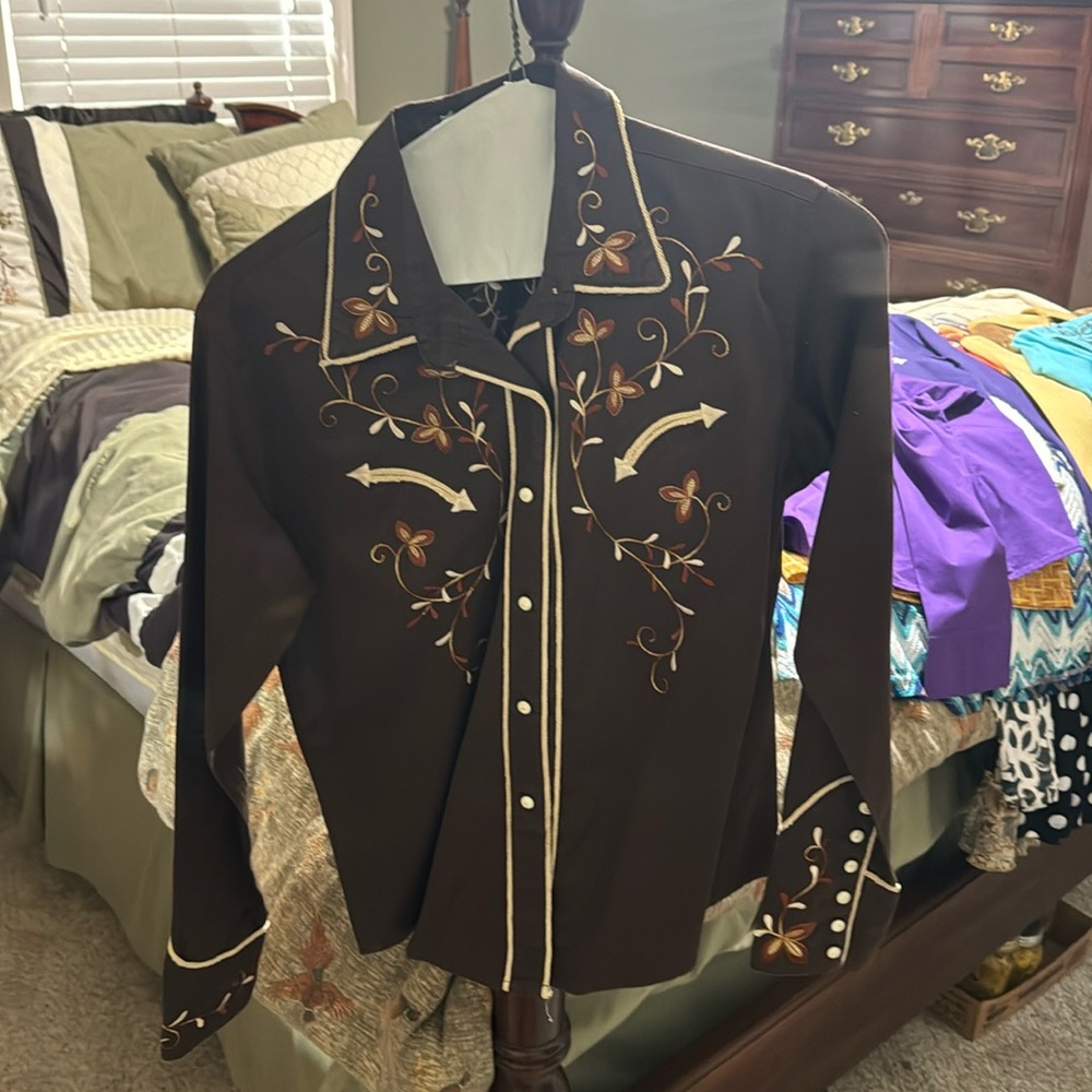 Ladies Panhandle Slim Pearl snap shirt